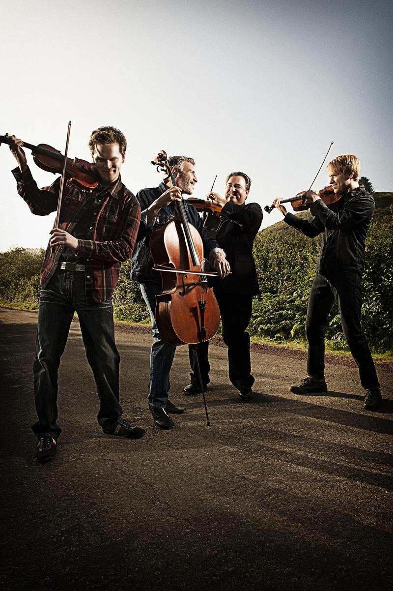 The Turtle Island Quartet is set to entertain an audience at Chadron State College's Memorial Hall.